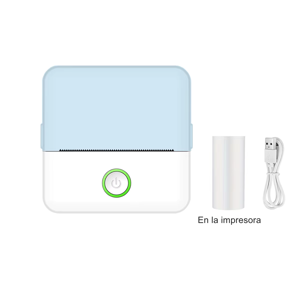 Mini Impresora Cute para Stickers, Etiquetas y Apuntes – Sin Tinta + Bluetooth
