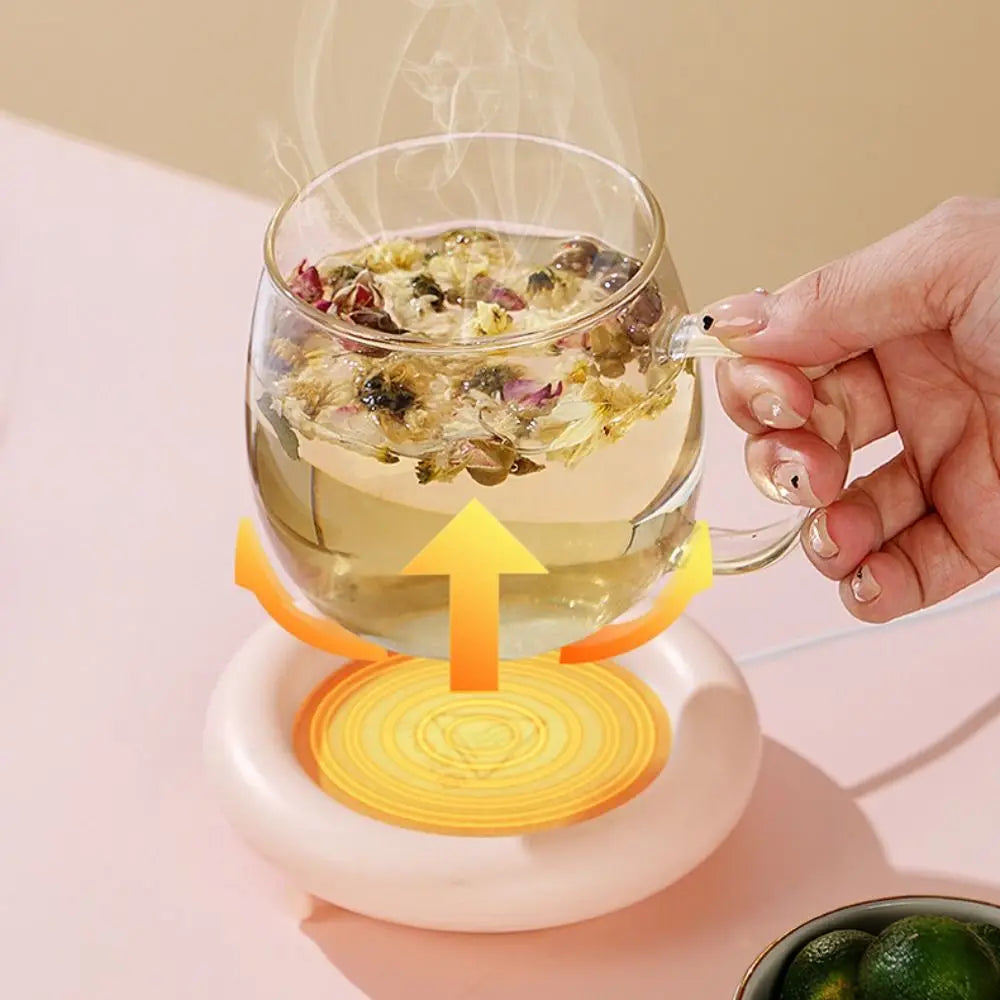 Calentador de taza USB - Cute & práctico para escritorio