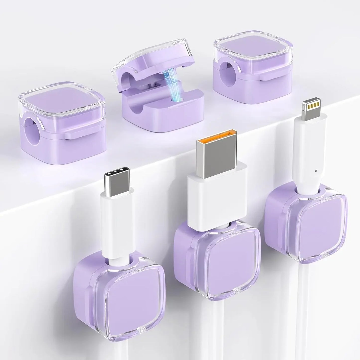 Organizador Magnético de Cables - Orden y Estilo en tu Espacio
