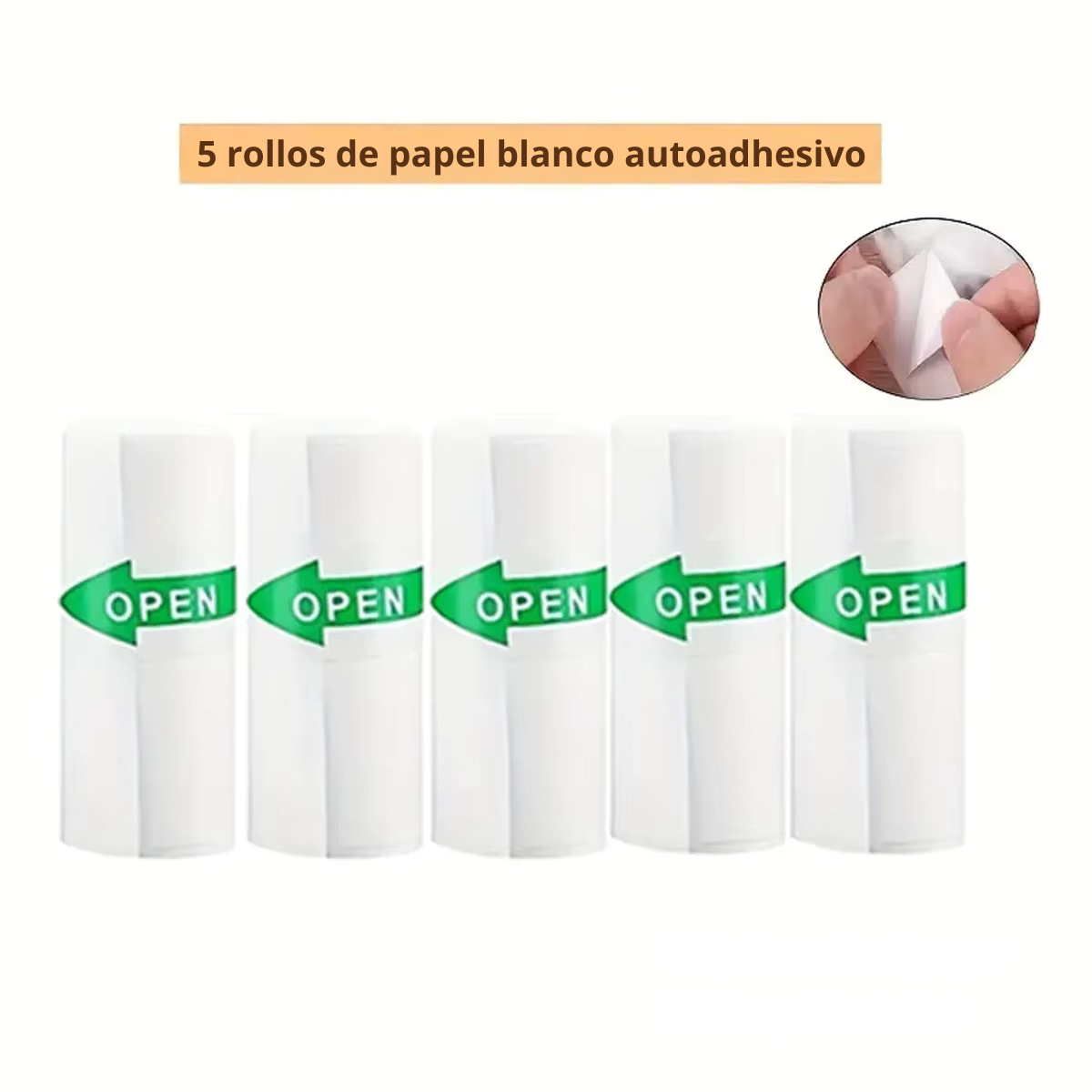 Mini Impresora Cute para Stickers, Etiquetas y Apuntes – Sin Tinta + Bluetooth