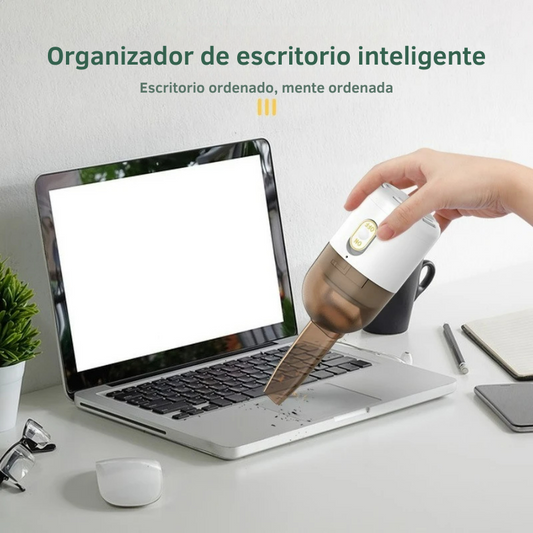 Aspiradora de Escritorio Inalámbrica – Compacta, Potente y Cute