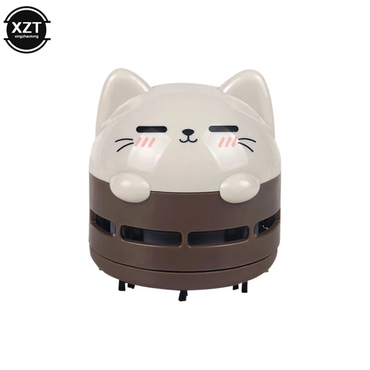 Mini Aspiradora Inalámbrica de Escritorio – Diseño Cute de Gato o Perro